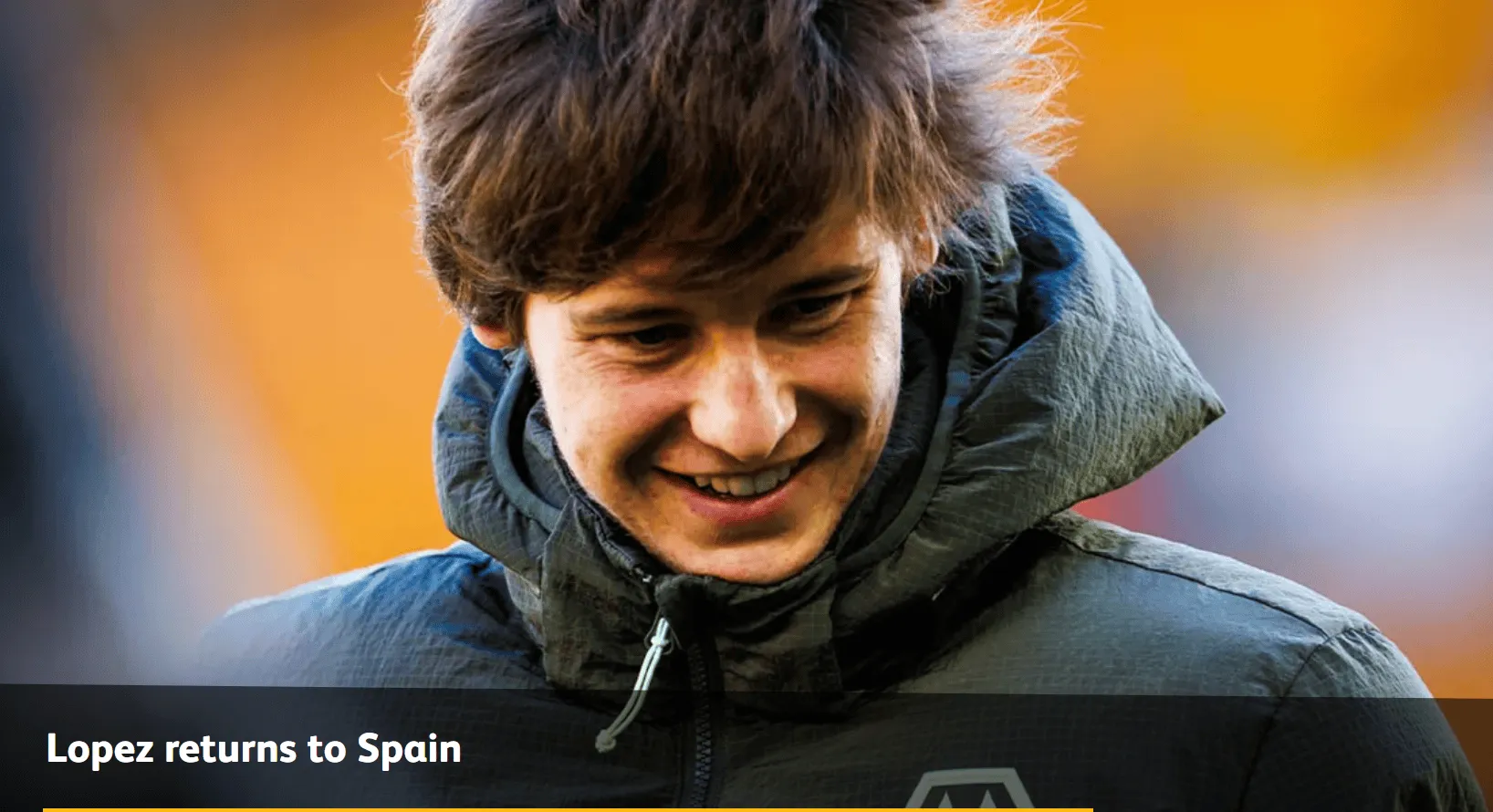 Kaiyun 平台-狼队官方:费尔-洛佩斯已租借回归塞尔塔,至25/26赛季结束